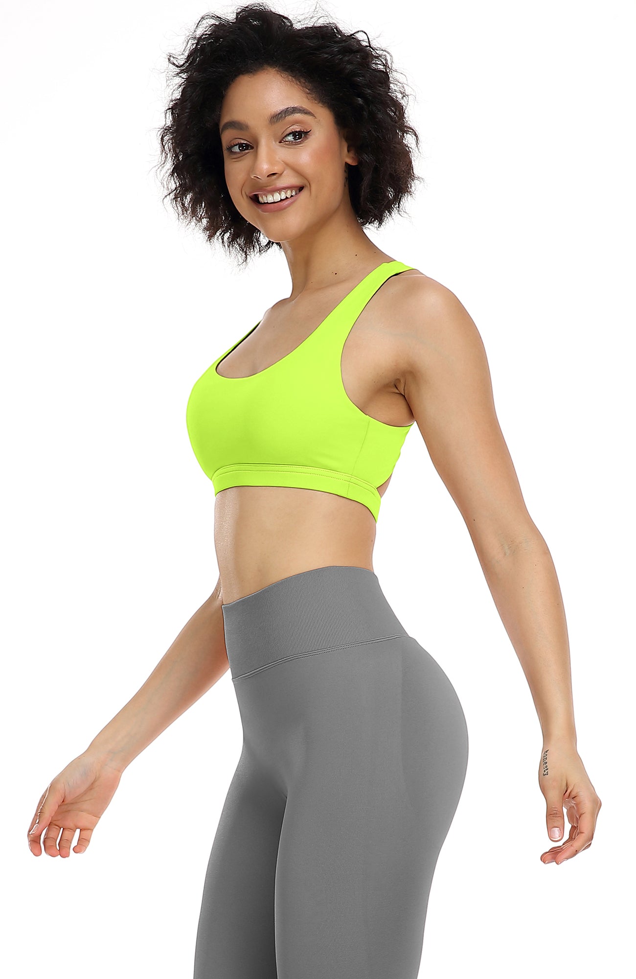 Women's Workout Tops & Sports Bras . Running Bare Activewear Tops - Make An  Impact Sports Bra