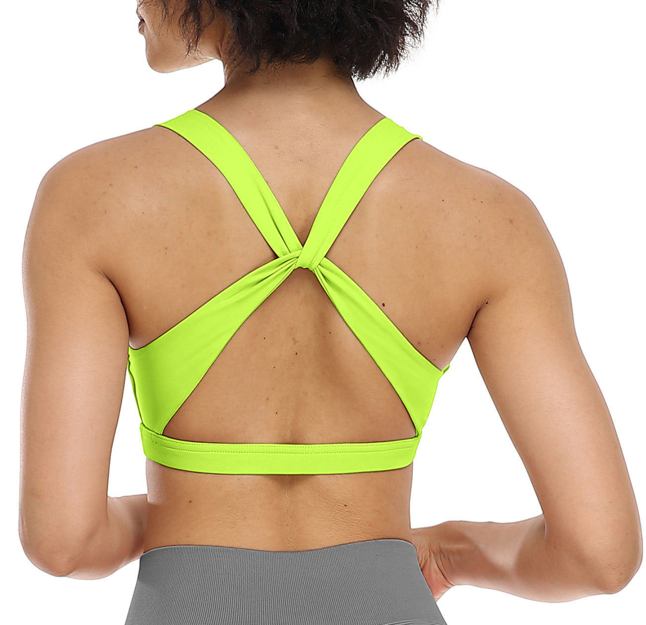 Women's Wire Free Sport Bras Running Exercise Yoga Beautiful Back