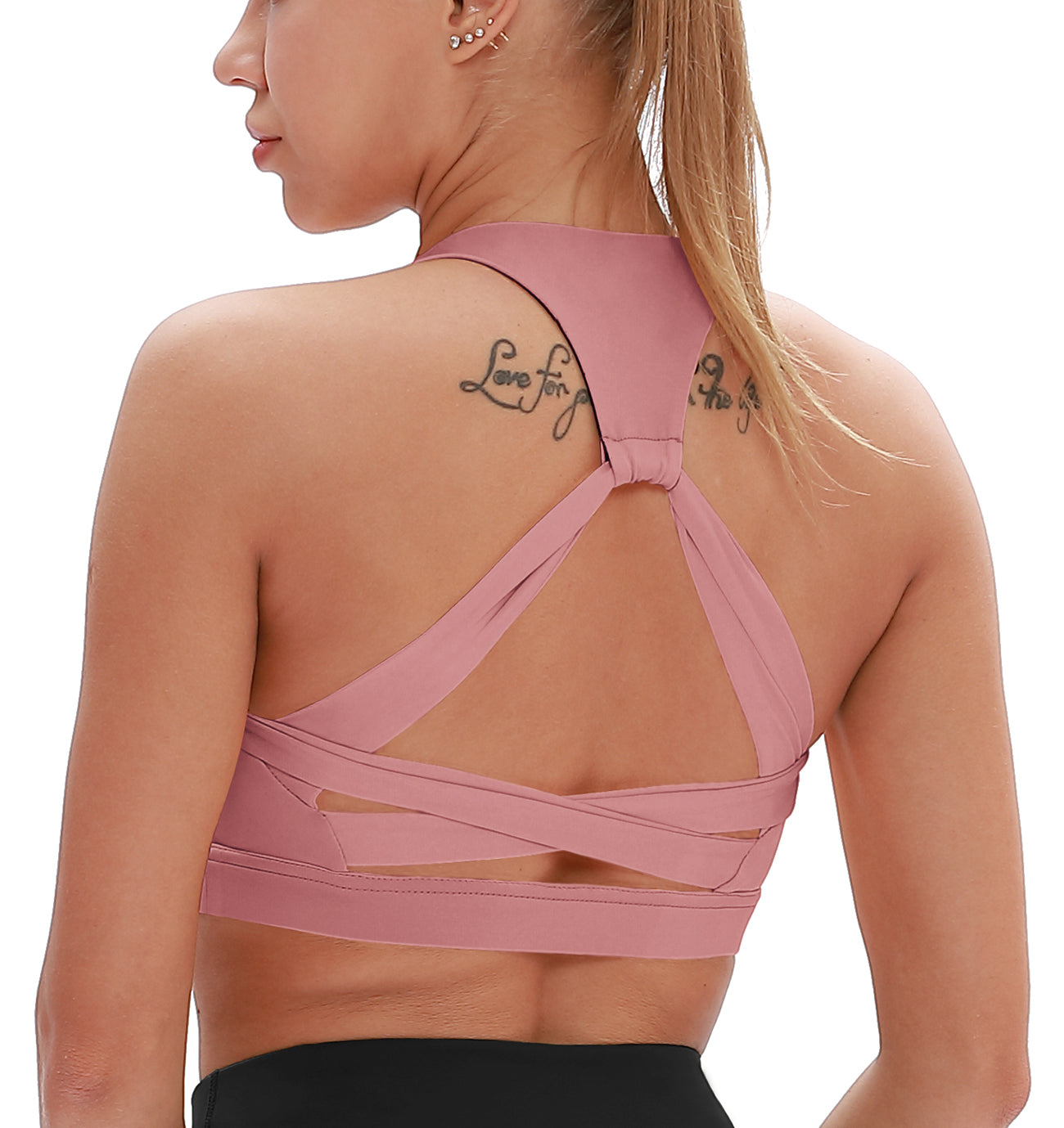 Womans pink sports bra - Gem