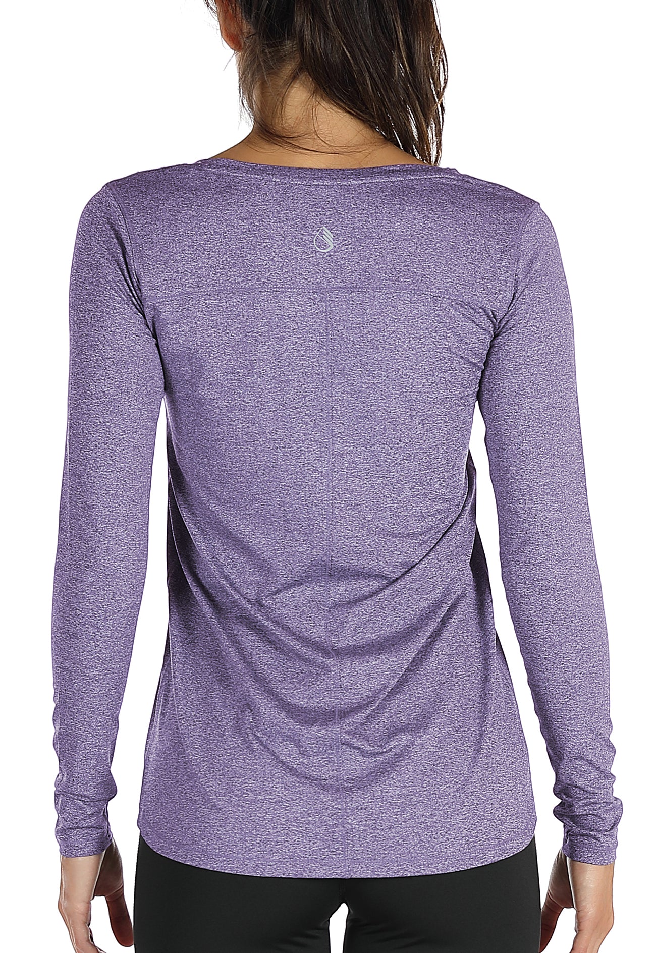 icyzone Long Sleeve Crop Top Zip Up Hoodie Workout Clothes Sweatshirts for  Women
