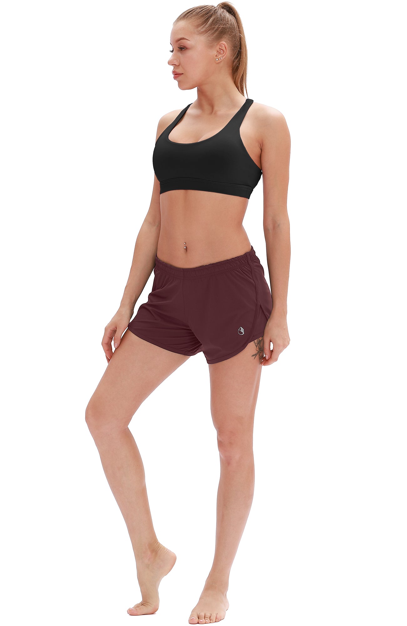 Women Sports Shorts Gym Workout Yoga Short Manufacturer,Women
