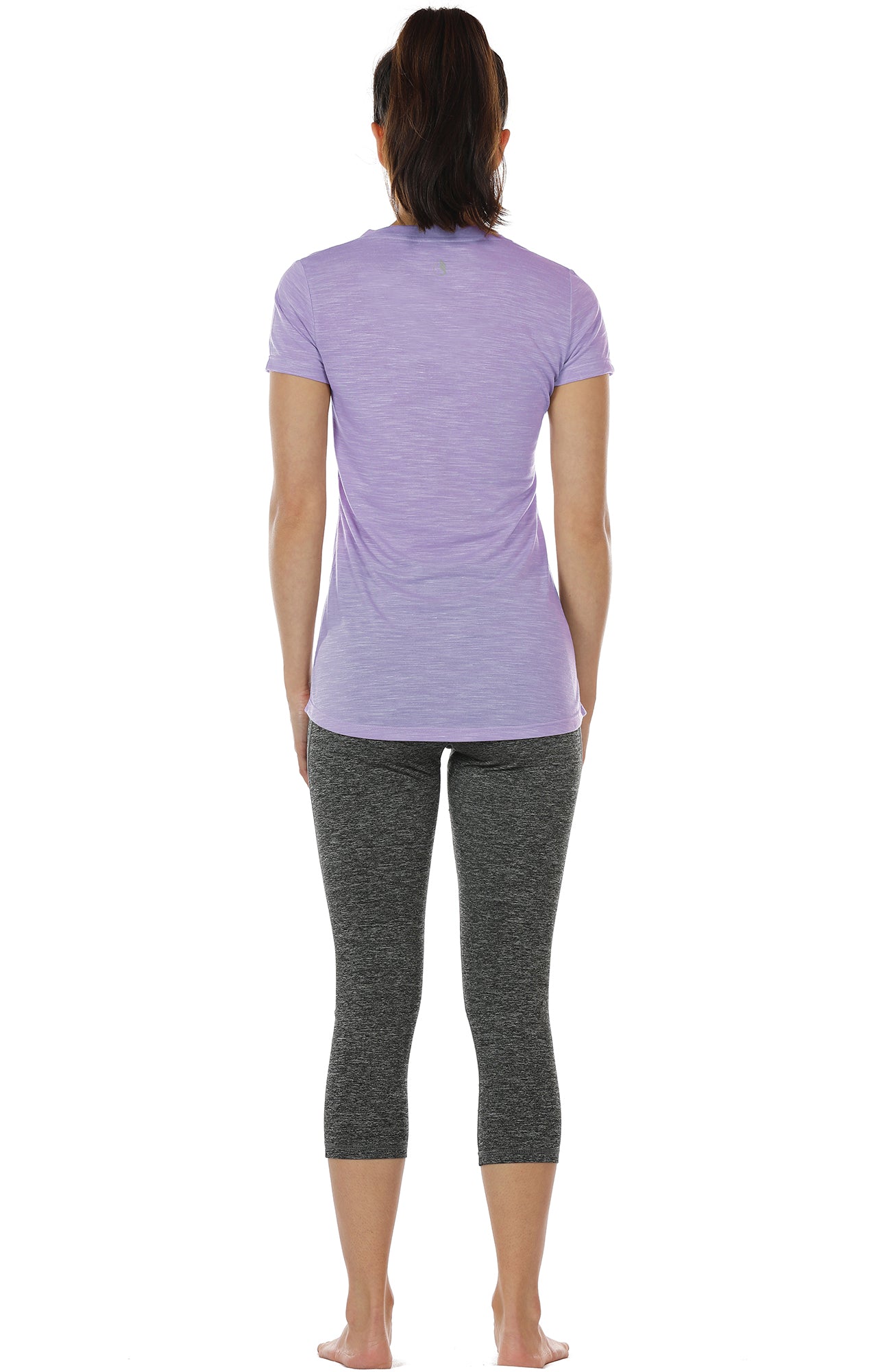 Bonivenshion Women's Short Sleeve Workout Shirts Quick Dry Yoga