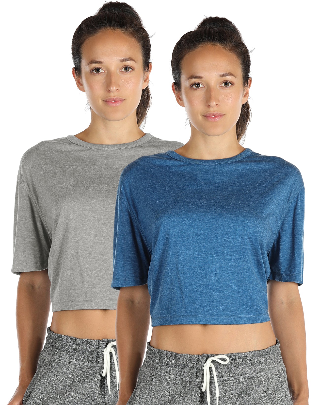 icyzone Sports Bras for Women Without Pads - Open Back Yoga Crop Top  Workout Running Shirts (Dark Gray, Small) at  Women's Clothing store