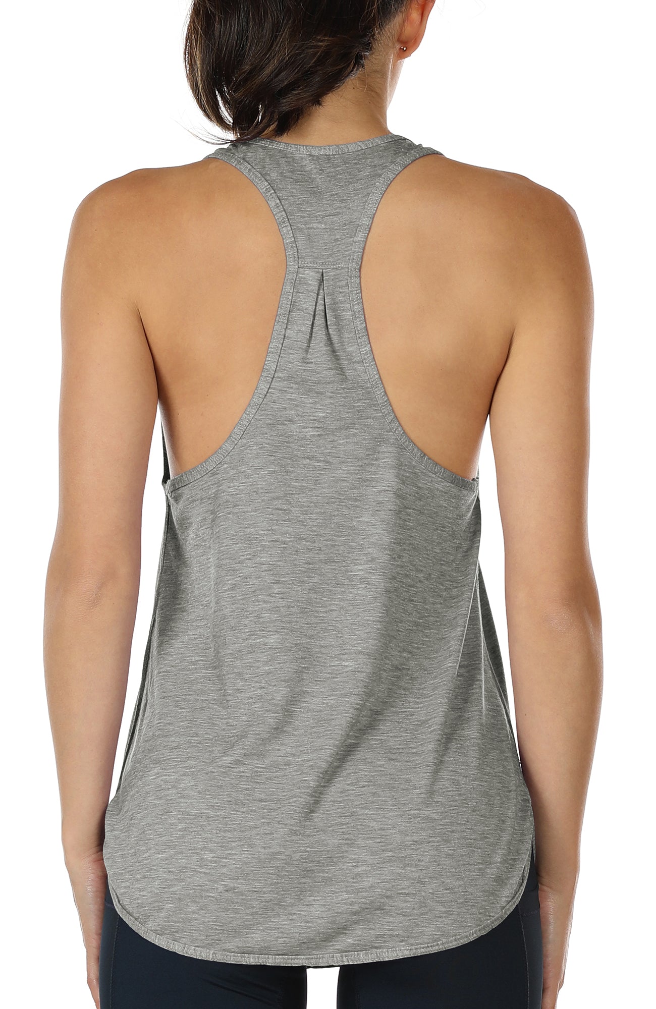 icyzone Workout Tank Tops for Women - Athletic Yoga Tops, Racerback Running Tank  Top (XS, Army) : : Clothing, Shoes & Accessories