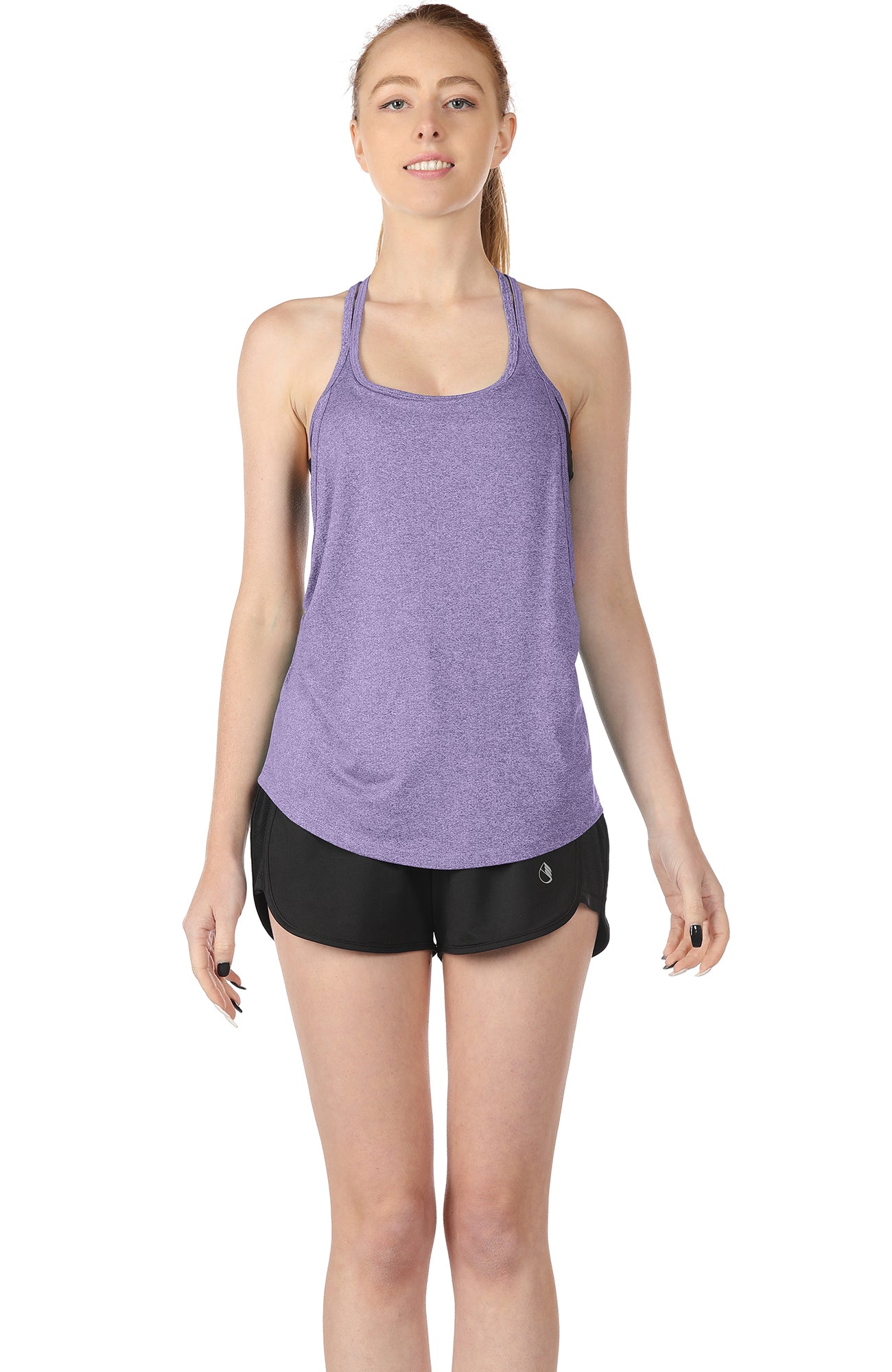 icyzone Workout Tank Tops with Built in Bra - Women's Strappy Athletic –  icyzonesports